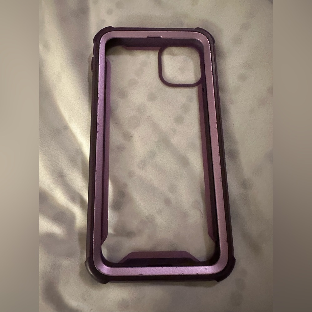 Purple otter box iPhone 12 • used